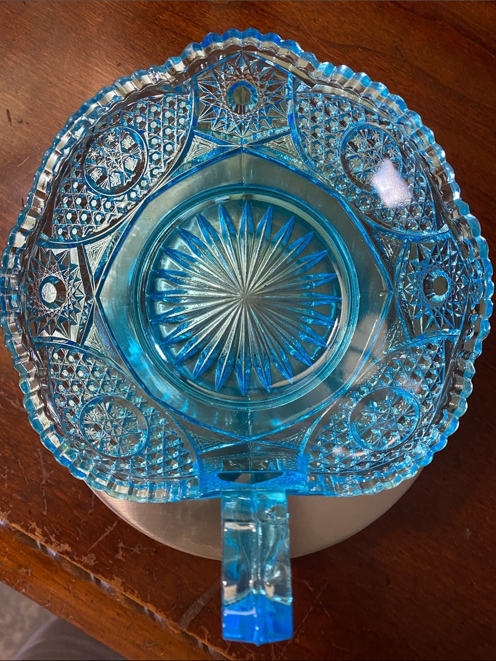 Vintage Kemple or L.E. Smith. “Nippy” Glass Bowl - Picture 10 of 10
